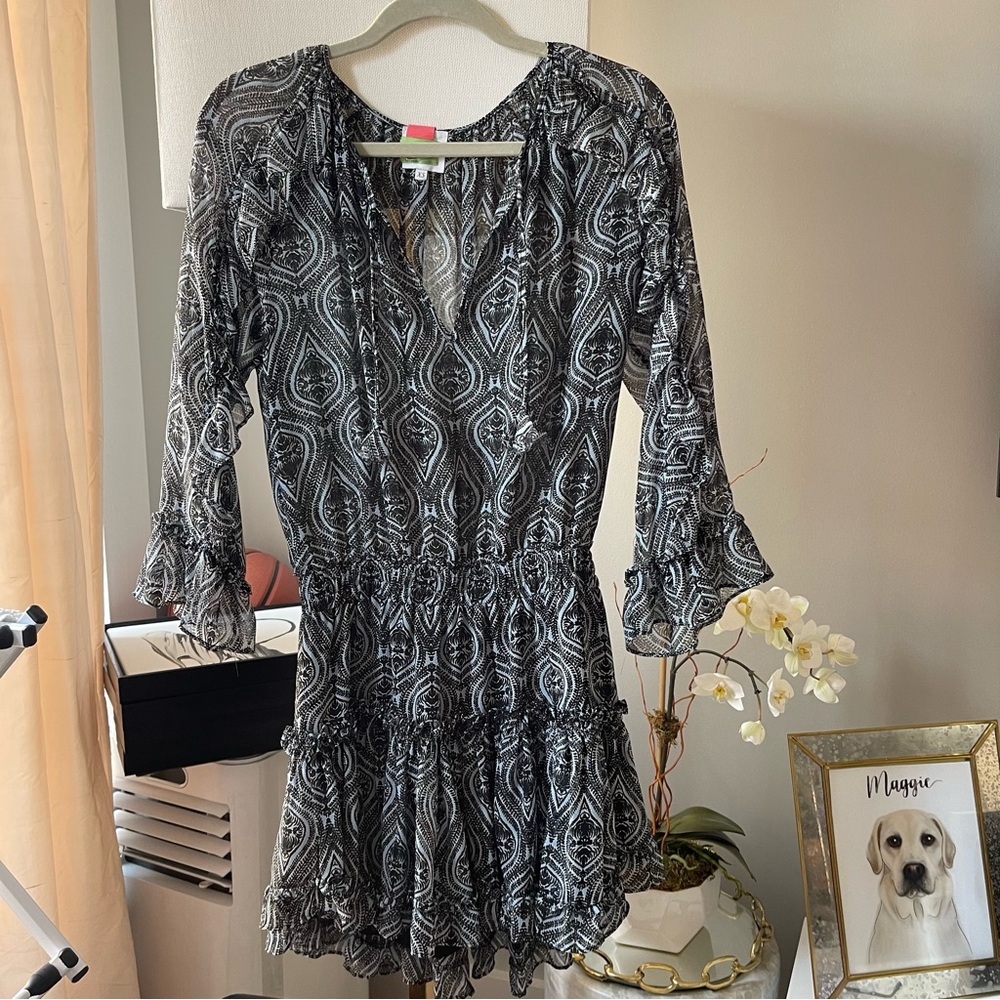 Misa Mini Ruffle Dress - Picture 2 of 10